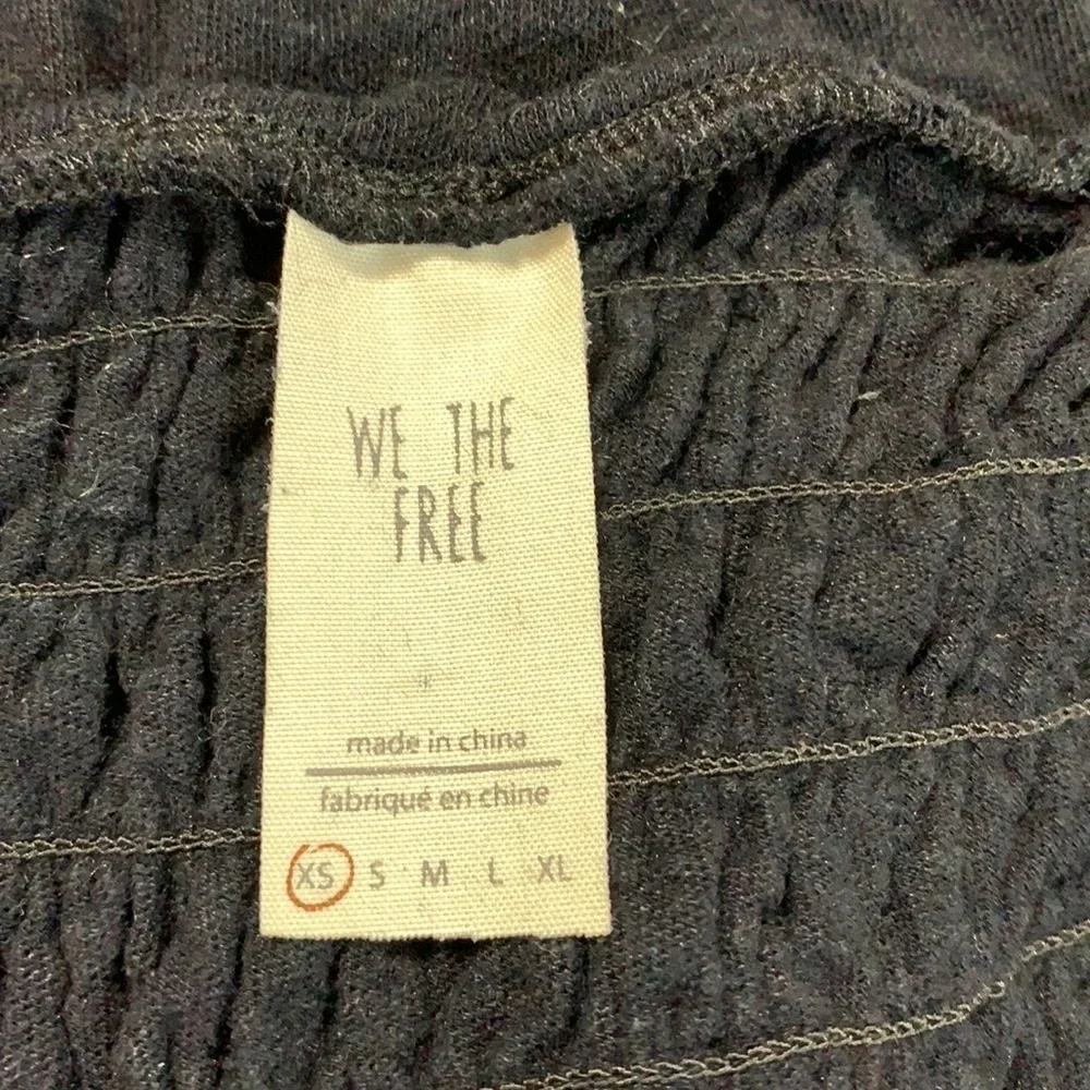 We the free black tank top